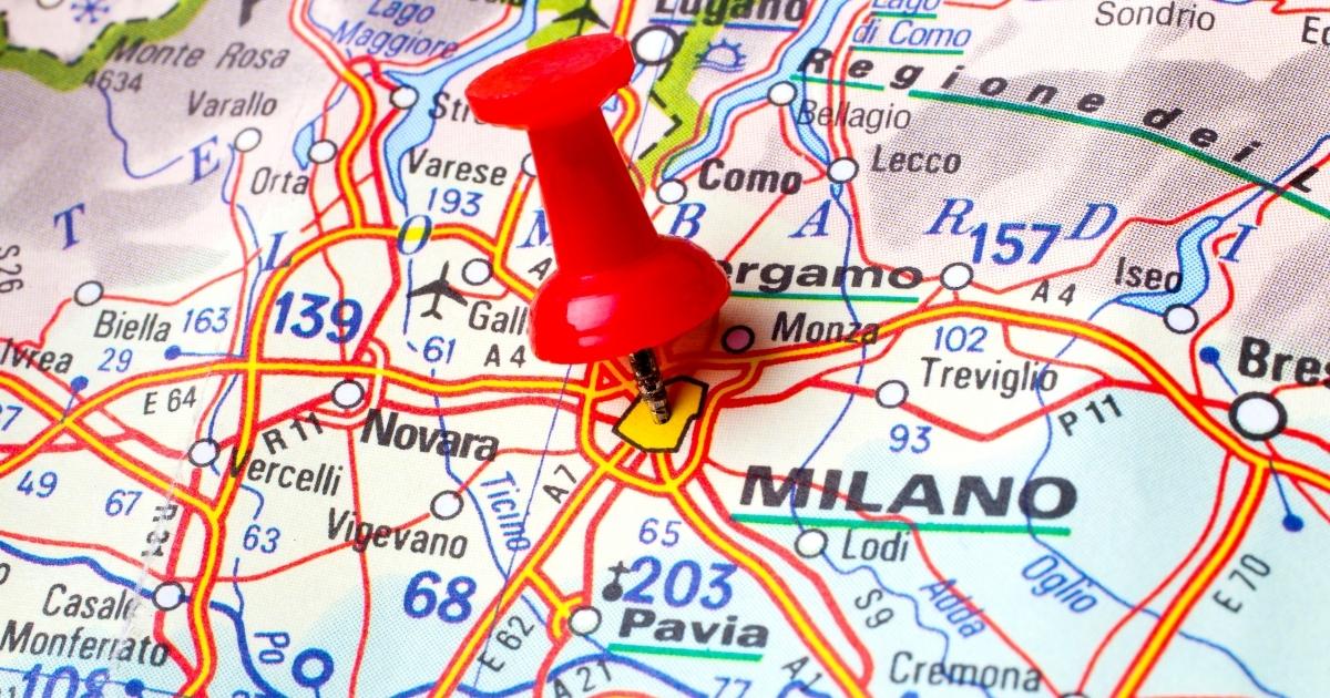 Auto Grandinata a Milano