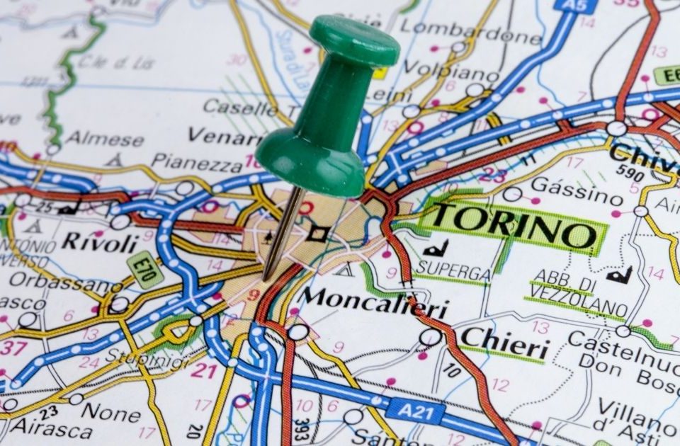 Auto grandinata Torino